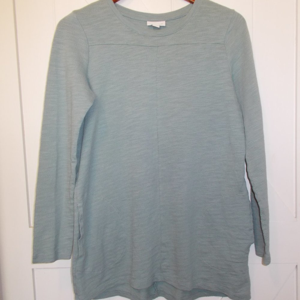 J.‎ Jill Long Sleeve Tunic Top with Pockets Women's Size S